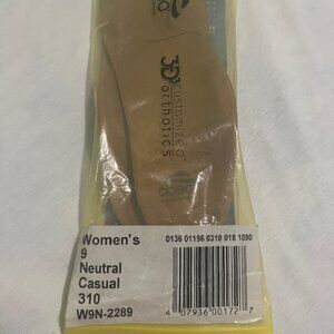 Abeo 3D3 Casual Orthotics Women's 9 Insoles Size 9